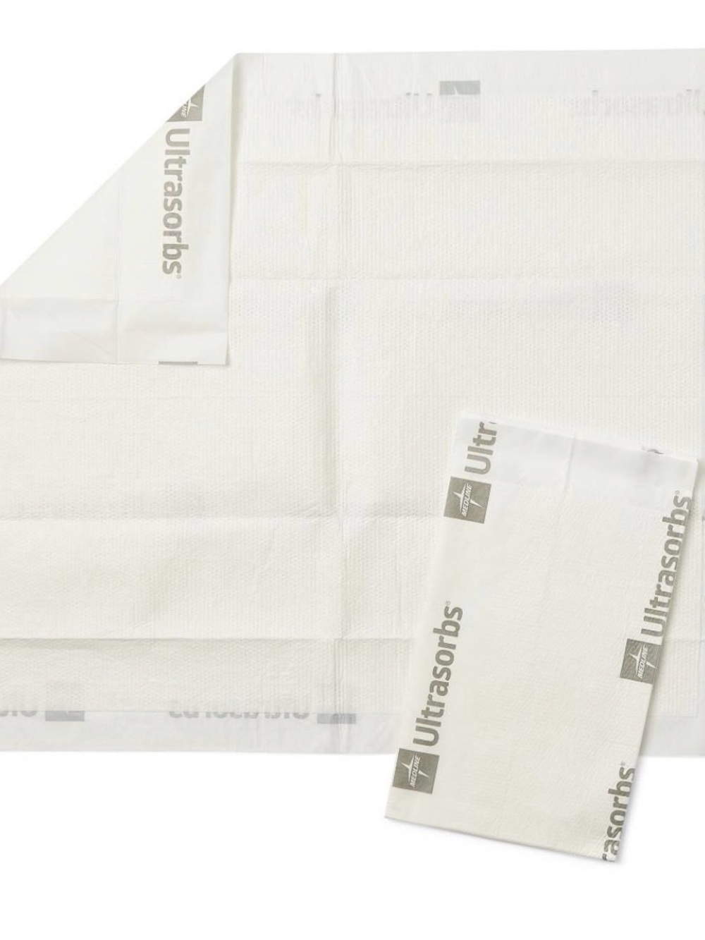 White Absorbent Bed Pads - 5 Count